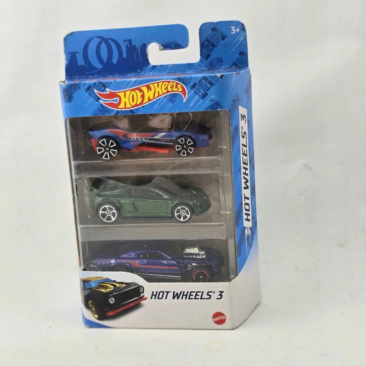 Pack 3 Autos Hot Wheels Mattel