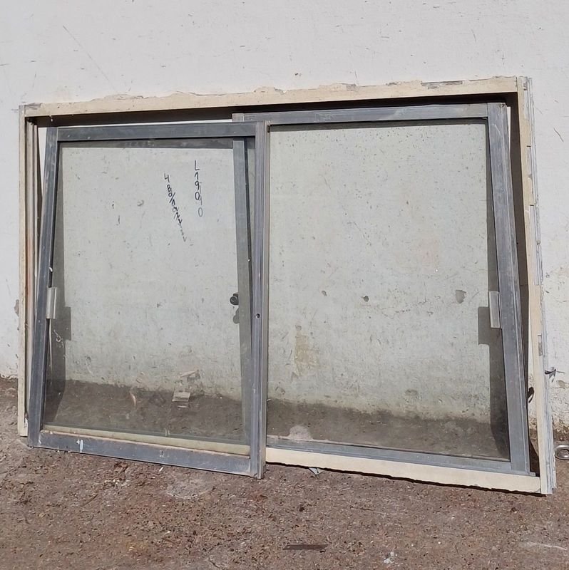 Ventana de aluminio con hojas corredizas para venta - imagen 2
