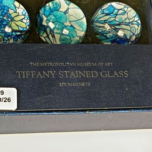 Seis Imanes Decorativos Estilo Tiffany Stained Glass - imagen 3