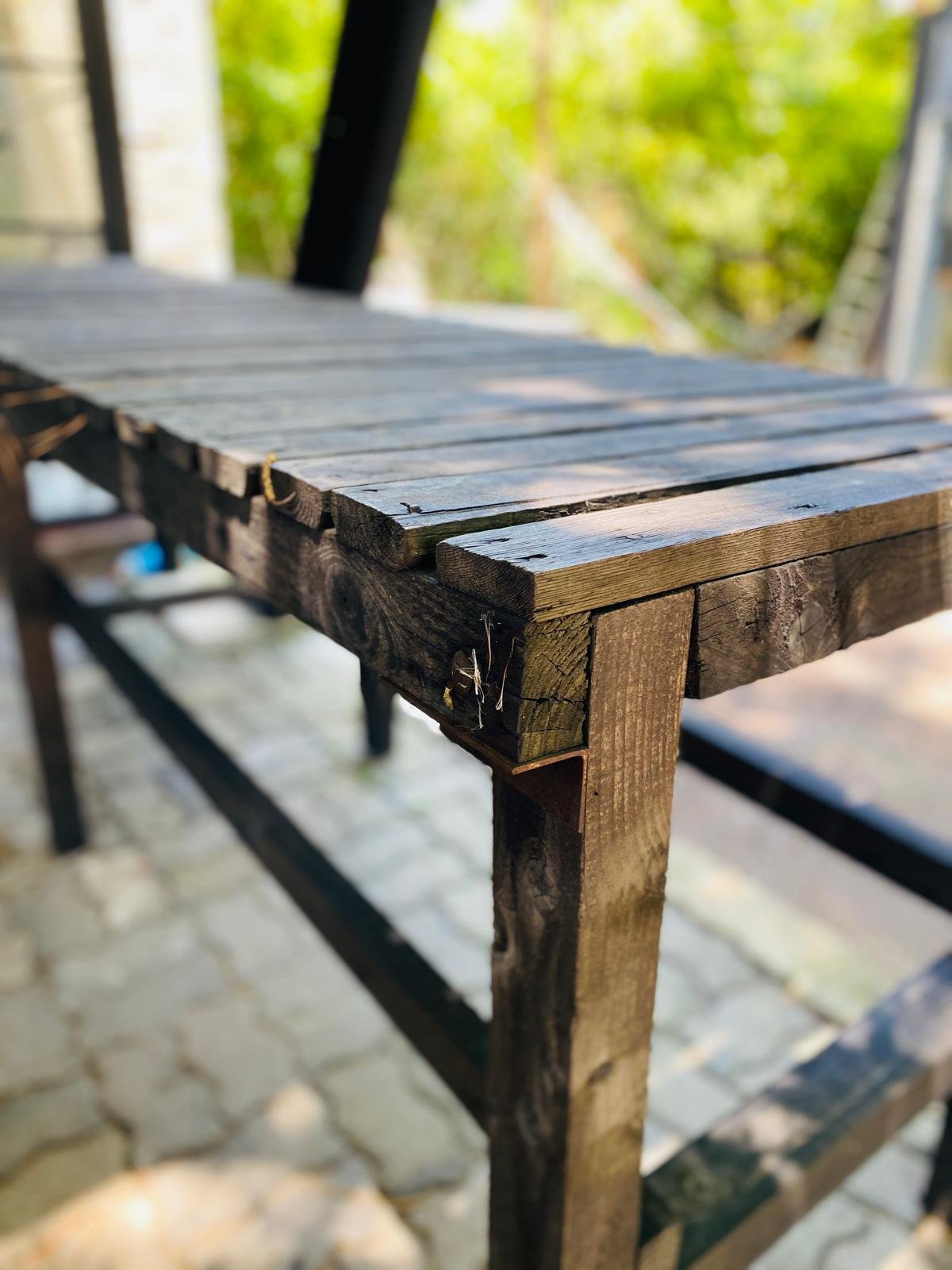 Item mesa-rustica-color-negro-272x092x077m-2 - Image 1