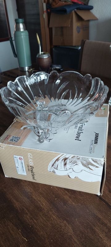 Crystal Bowl con Manijas de Cristal - imagen 2