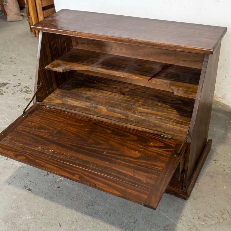 Mueble bar con puerta abatible y dos cajones - imagen 3
