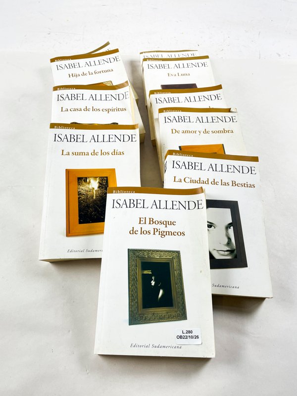 Diez Libros de Isabel Allende: La Suma de los Días, El Bosque de los Pigmeos y Más