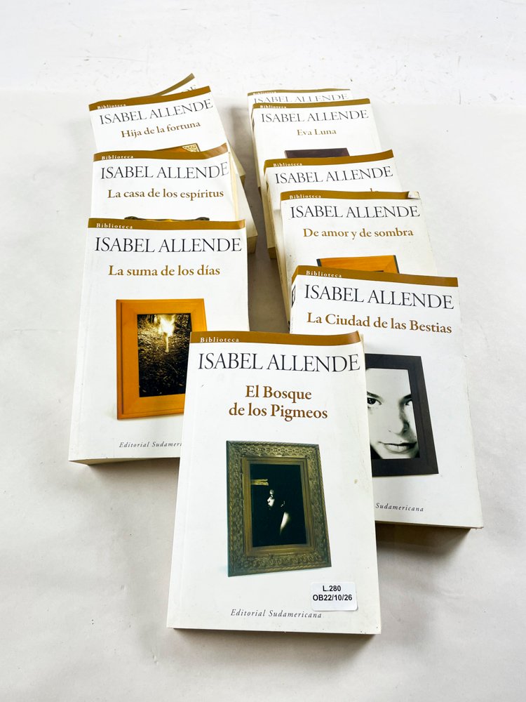Diez Libros de Isabel Allende: La Suma de los Días, El Bosque de los Pigmeos y Más