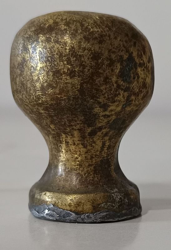 Sello de lacre antiguo en bronce, autenticador histórico - imagen 4