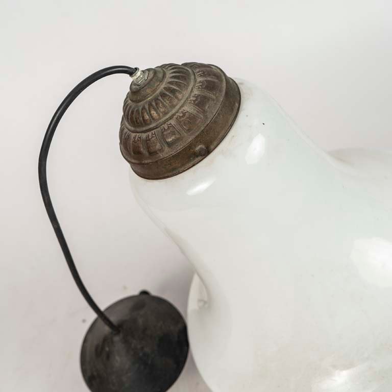Colgante de Opalina y Metal - Medidas: 28x42cm - imagen 2