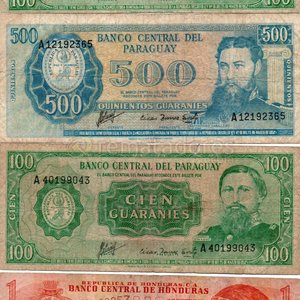 Lote siguiente: Lote de Billetes de Paraguay y Honduras