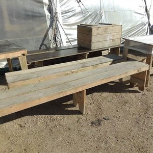 Lote anterior: Lote de 4 Bancos, 2 Mesas y 1 Baúl de Madera Rústica