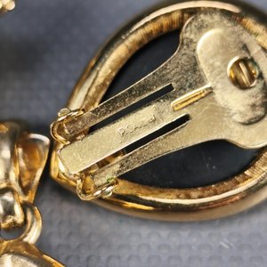 Juego de Joyas: Dije y Caravanas Diseño Gota, Anillos Talla 19 y 20 - imagen 4