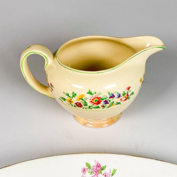 Villeroy Boch y lechera inglesa, piezas de porcelana - imagen 2