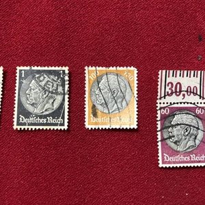 5 Sellos Alemanes de Deutsches Reich - imagen 3