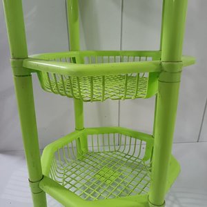 Repisa Plástica Verde de 3 Niveles - imagen 4