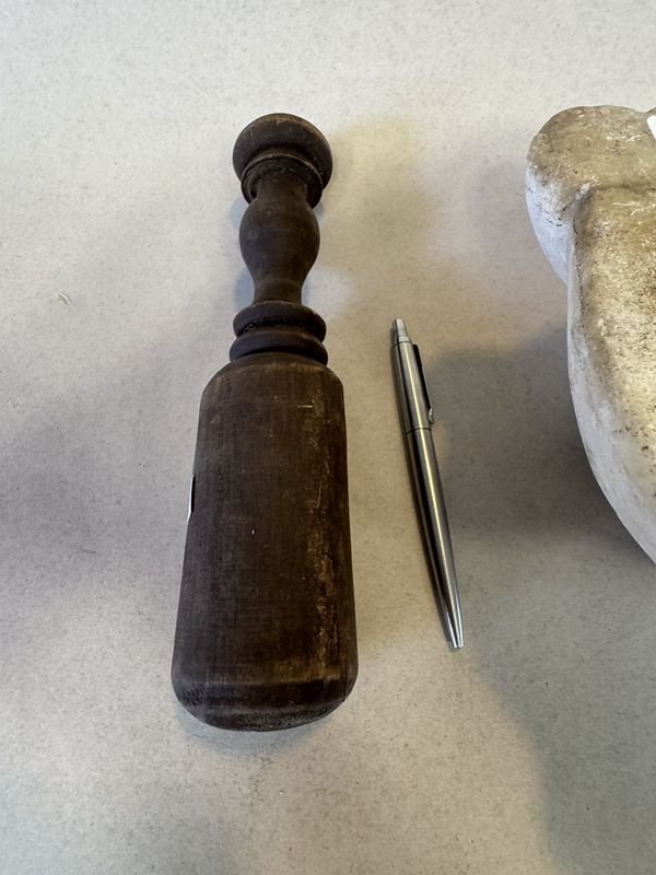 Mortero con pilon de madera para venta - imagen 7