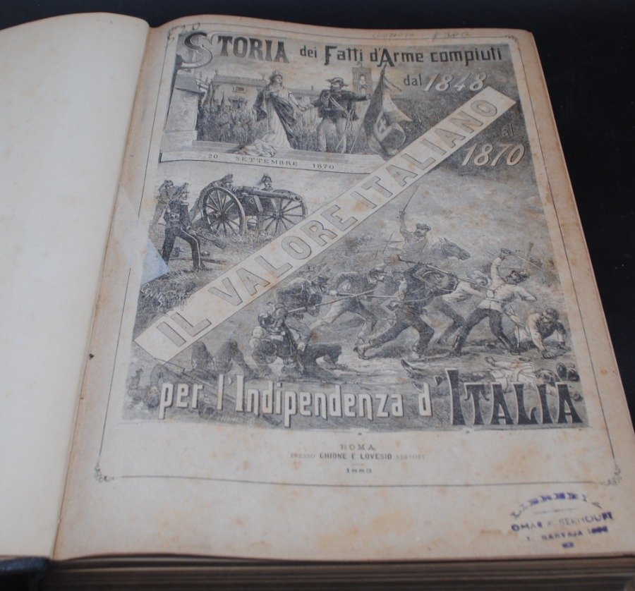 Libro de Historia Militar Italiana - imagen 3