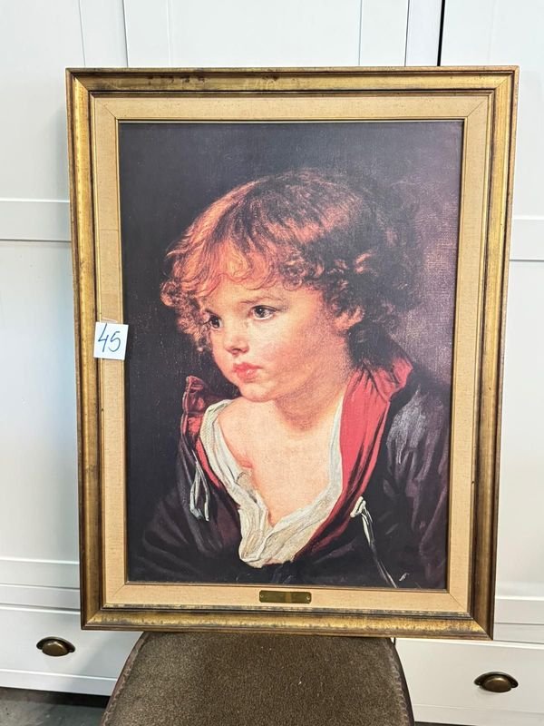 CUADRO DEL NIÑO. 84x62cm - imagen 2