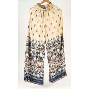 Lote anterior: Pantalón Palazzo Anthropologie Ecote Estampado Talle XS