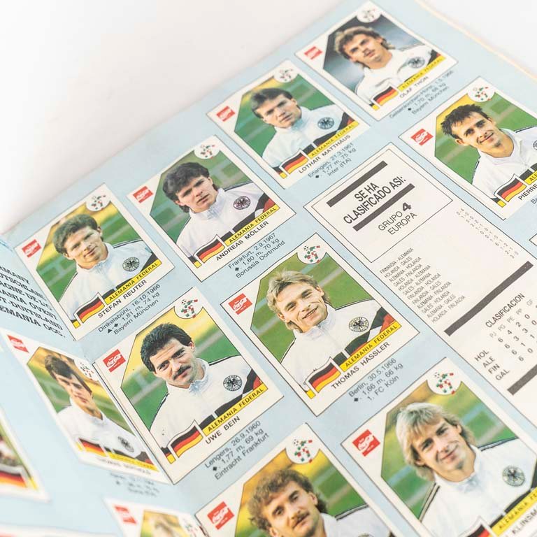 Álbum de figuritas de Coca-Cola Mundial Italia 90' - imagen 3