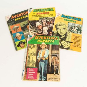 4 revistas comic´s Aventura - Bonanza de editorial Novaro - imagen 1