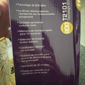 Teléfono Inalámbrico Vtech T2101 Tecnología 900 MHz Nuevo en Caja - imagen 4