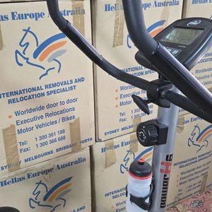 Bicicleta Fija Elíptica con Pantalla Digital Crane - imagen 4
