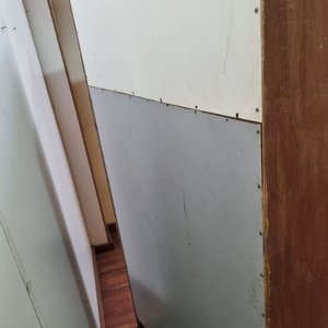 Ropero de Madera con Mueble Aéreo Superior - Para Restaurar - imagen 2