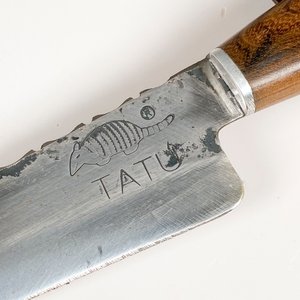 Cuchillo de Acero con Mango de Madera y Vaina - imagen 3