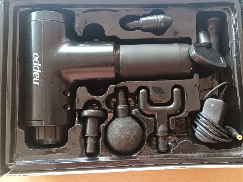 Pistola Masajeadora Nappo 6 cabezales - Equipamiento de masaje - imagen 1