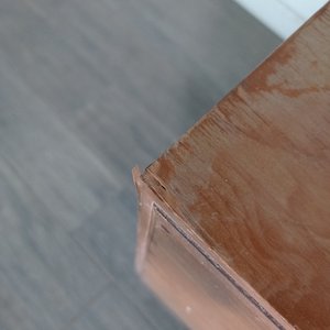 Mesa de Luz Estilo Americano Madera Clara - imagen 5