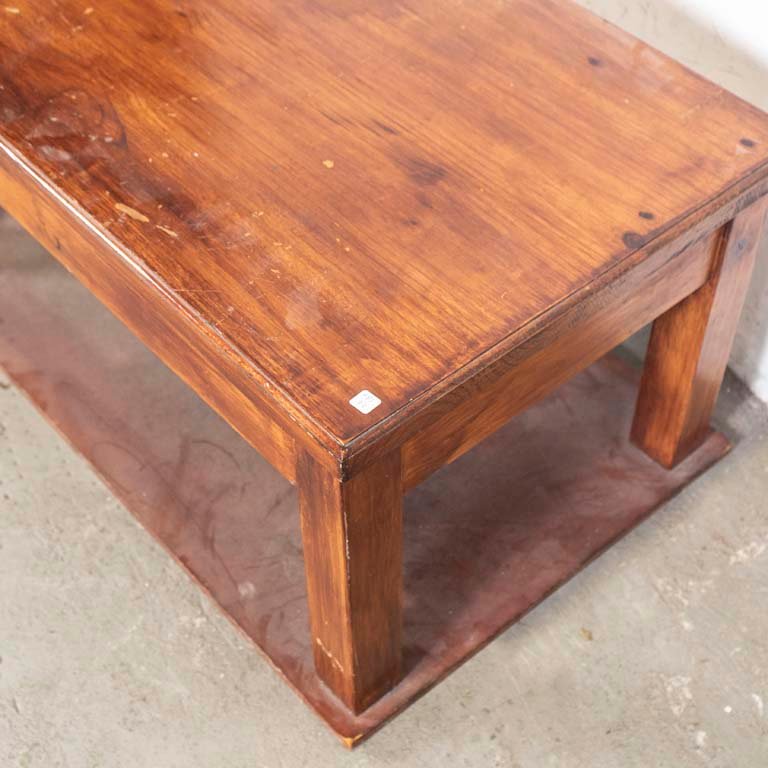 Mesa de living de pino con base de MDF - imagen 2