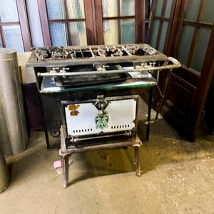 Cocina Quematutti Antigua de Hierro con Horno - imagen 2