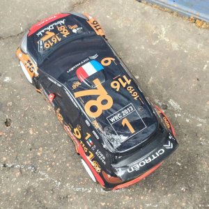 Réplica Citroën DS3 WRC "Abu Dhabi" - Loeb/Elena - imagen 3