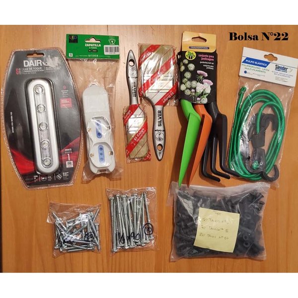 Kit de herramientas y accesorios para el hogar