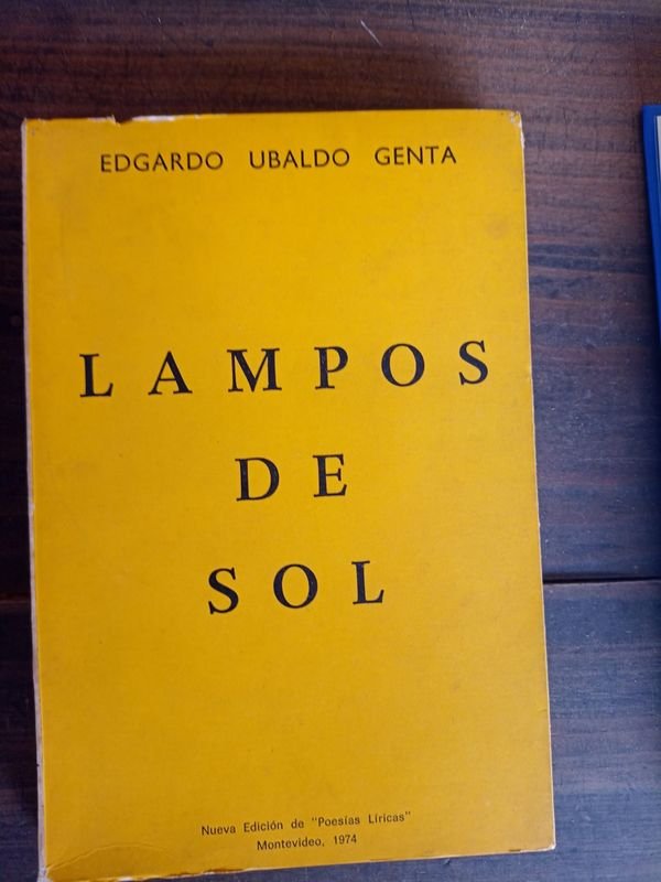 Lampos de Sol de Edgardo Ubaldo Genta - Nueva Edición de "Poesías Líricas"