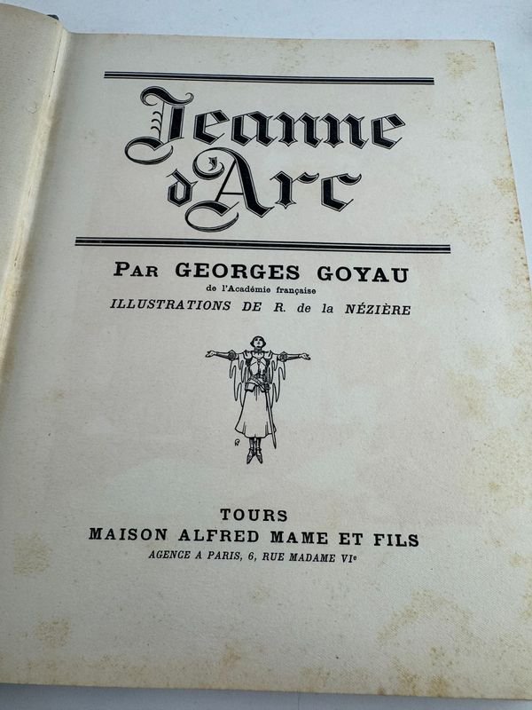 Libro de Juana de Arco, ilustraciones de Georges Goyau y R. de la Nézière - imagen 3