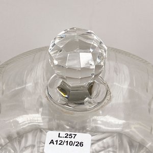 Campana de Cristal Tallada con Bandeja - imagen 3