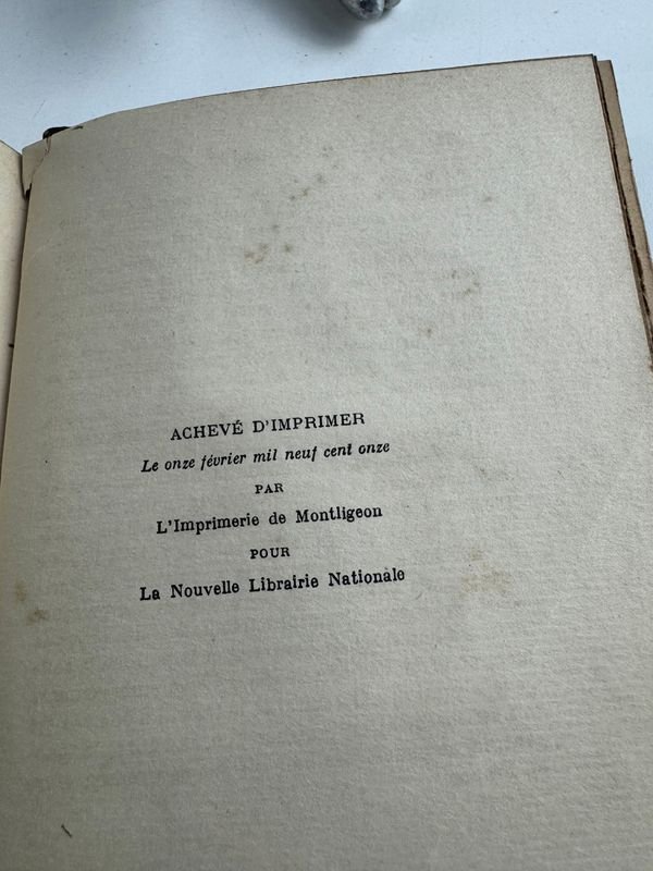 Libro antiguo de Louis Ribaillier Paris Nouvelle Librairie Nationale - imagen 6