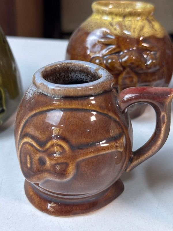 Colección de vasijas cerámicas artesanales - imagen 5