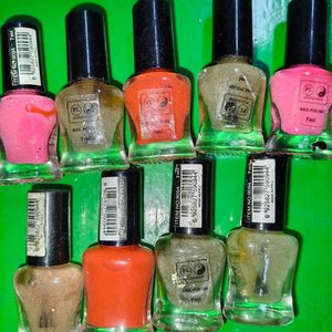 Lote de 9 Esmaltes para Uñas de Colores Variados - imagen 2