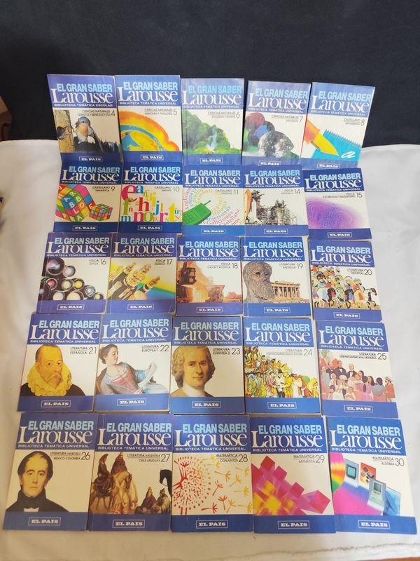 Colección de 48 tomos de El Gran Saber Larousse - imagen 2