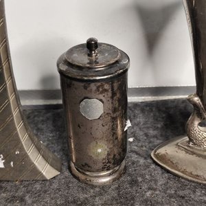 Largentier Italiano: Set de 3 Piezas Metálicas Decorativas - imagen 2