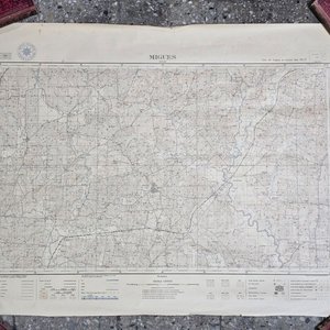 Mapa Topográfico de Migues, Uruguay - Escala 1:50000 - imagen 1