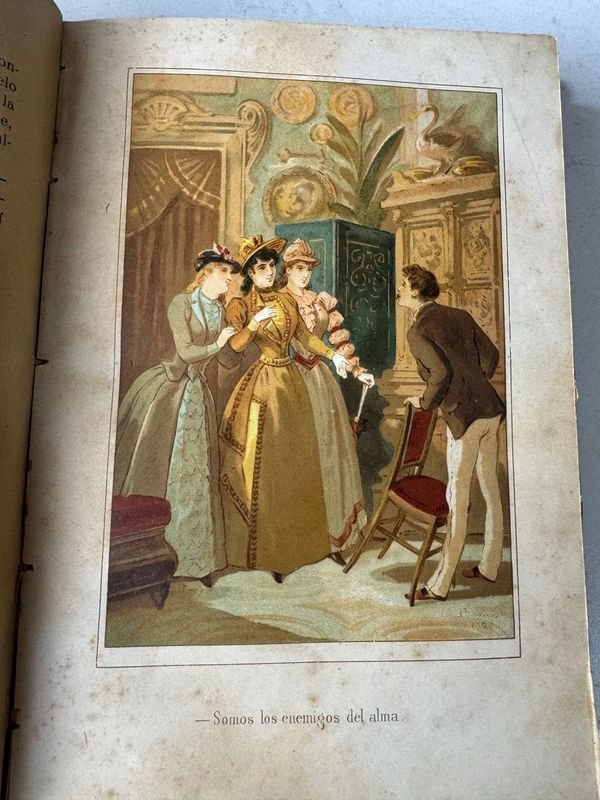 Novela de costumbres 'Las Hijas Sin Madre' por Geslino - Barcelona Editorial Rafael Torres - imagen 4