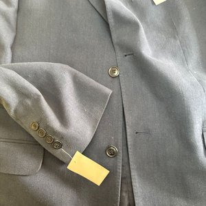 Traje de Vestir Azul Marino Talle 52 Nuevo - imagen 5
