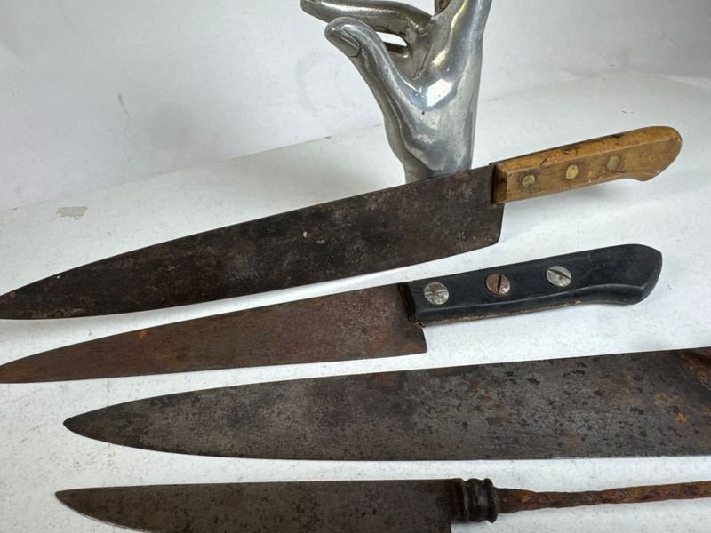 Cuchillas de Acero Carbono y Cuchillo de Campo - imagen 7