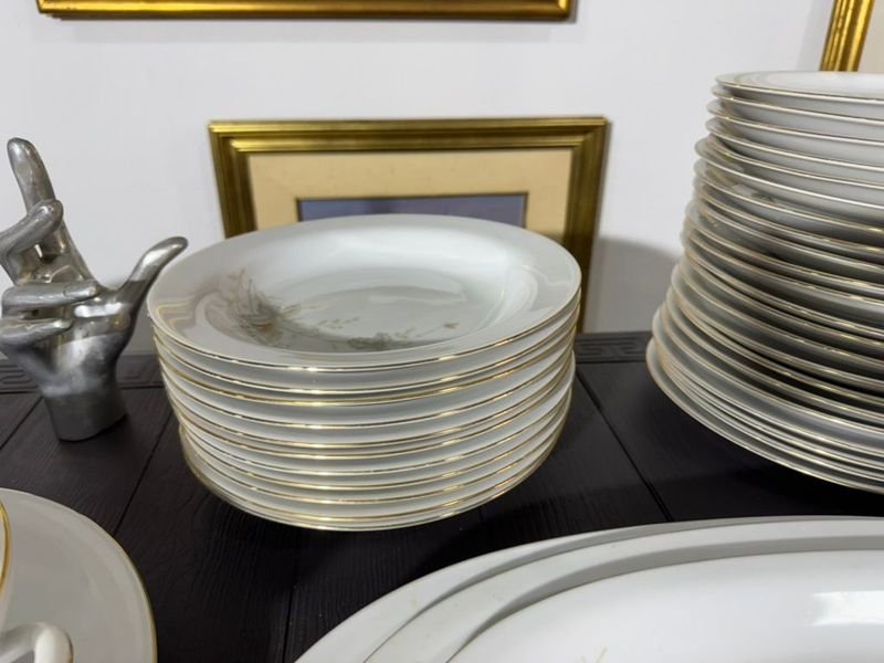 Juego de vajilla en porcelana alemana Bavaria - imagen 11