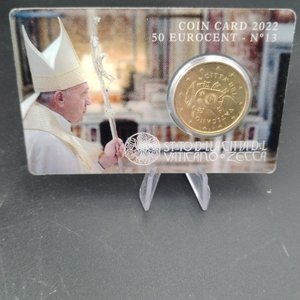 Moneda 50 EuroCent Vaticano 2022 "Pontificado de Papa Francisco" - imagen 2