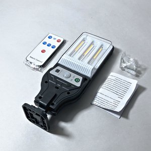 Lote de 4 Luces Solares para Exterior con Sensor y Control Remoto - imagen 2