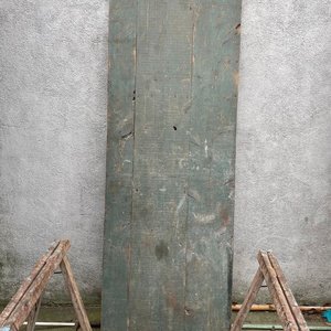 Mesa Plegable Rústica de Madera con Caballetes - imagen 3