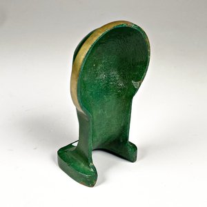 Figura Virgen en Bronce con Aureola Dorada - 14.5 cm - imagen 3