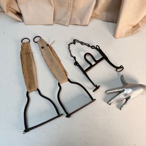 Conjunto de Estribos y Freno de Hierro para Equitación - imagen 2